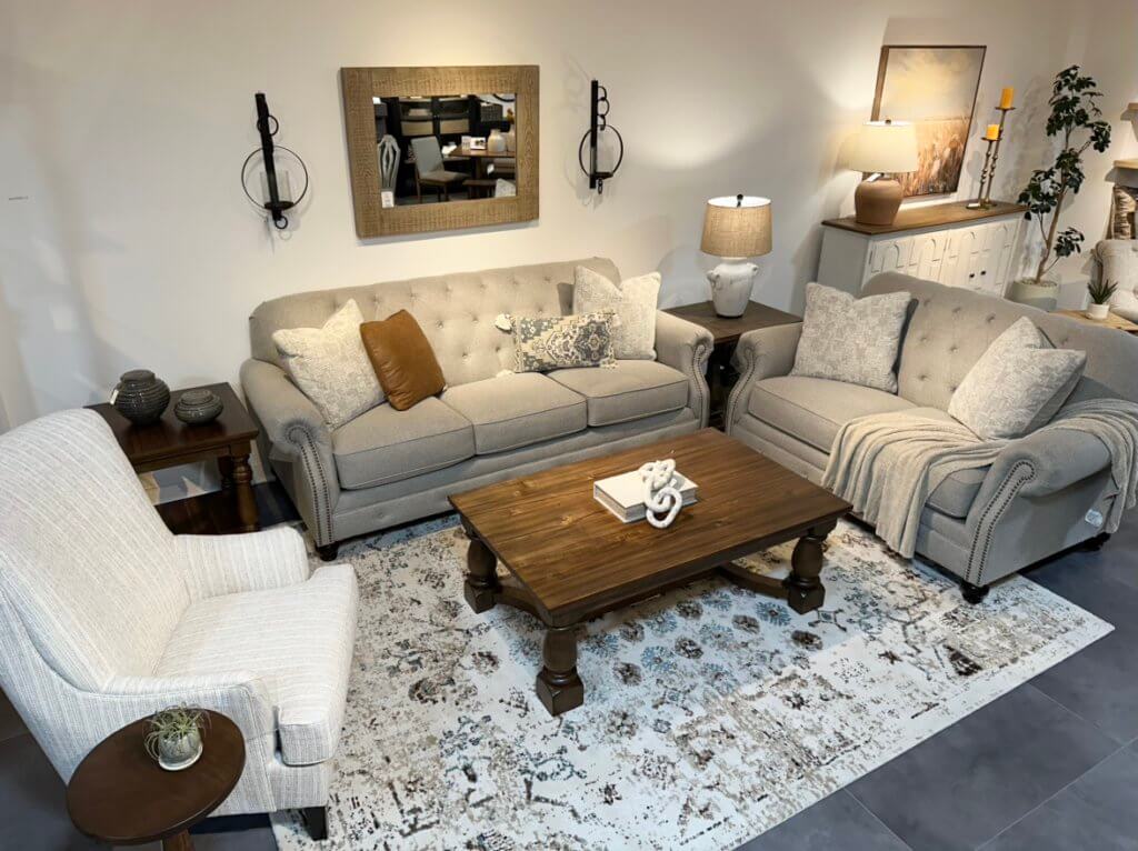 エントランスプランのリビングルーム