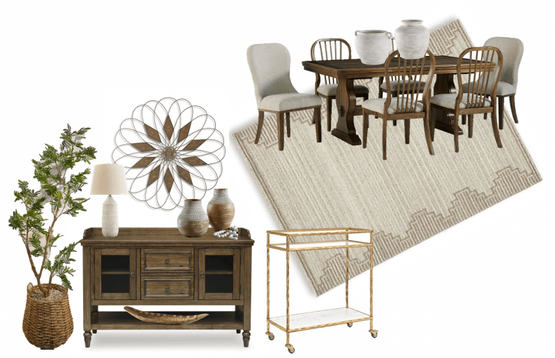 ダイニングのインテリアアクセサリー