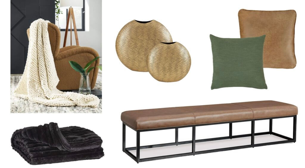 ノスタルジックムードのデコレーションアイテム