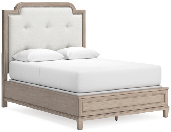 エレガントモダンのクイーンベッド