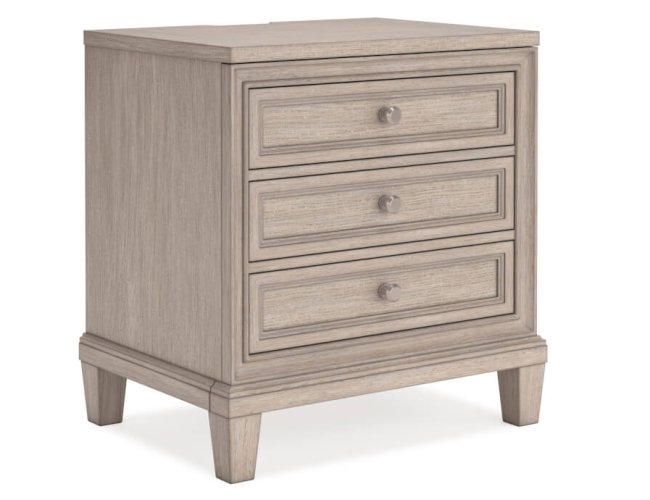 ライトカラーのナイトテーブル